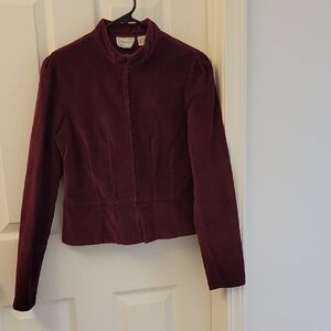 Women's Burgundy Jacket